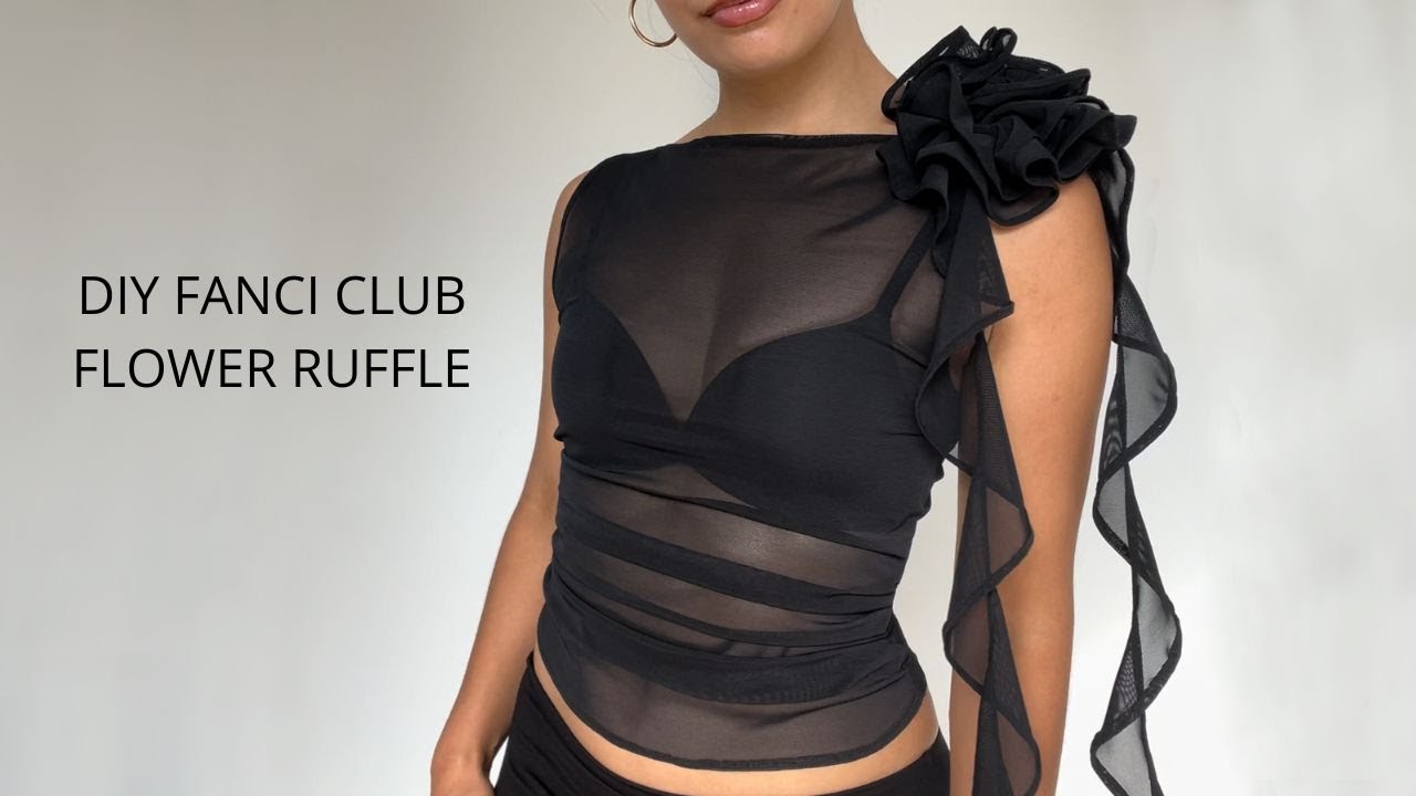 How To Make Flower Out Of Fabric | Fancí Club Inspired DIY