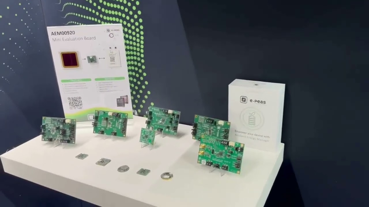 [e-peas] at Embedded World 2024 - Discover Our Energy Harvesting Technology and Partnerships