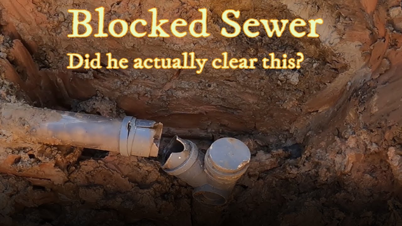 Blocked Drain 205 - This Is WHY You Leave Blocked Drains To the Pros