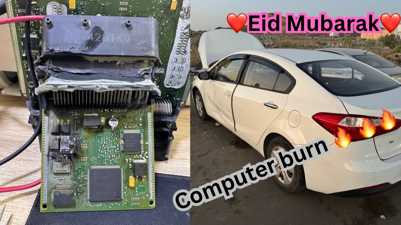 ❤️Eid Mubarak❤️ kia cerato computer 🔥 burn problem solved