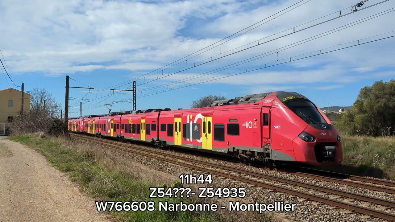 DU84, BB26000, BB7200, TGV , BB69200, AGC, Regiolis... Compilation de trains à Villeuneuve.
