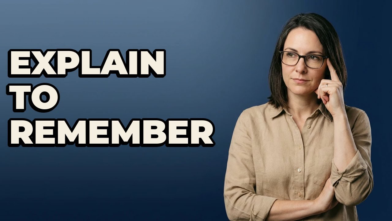 How Does Explaining Concepts Improve Word Recall?