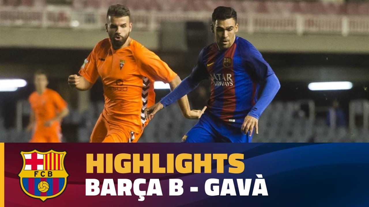 [HIGHLIGHTS] FUTBOL (2AB): FC Barcelona B &ndash; Gav&agrave; (4-0)