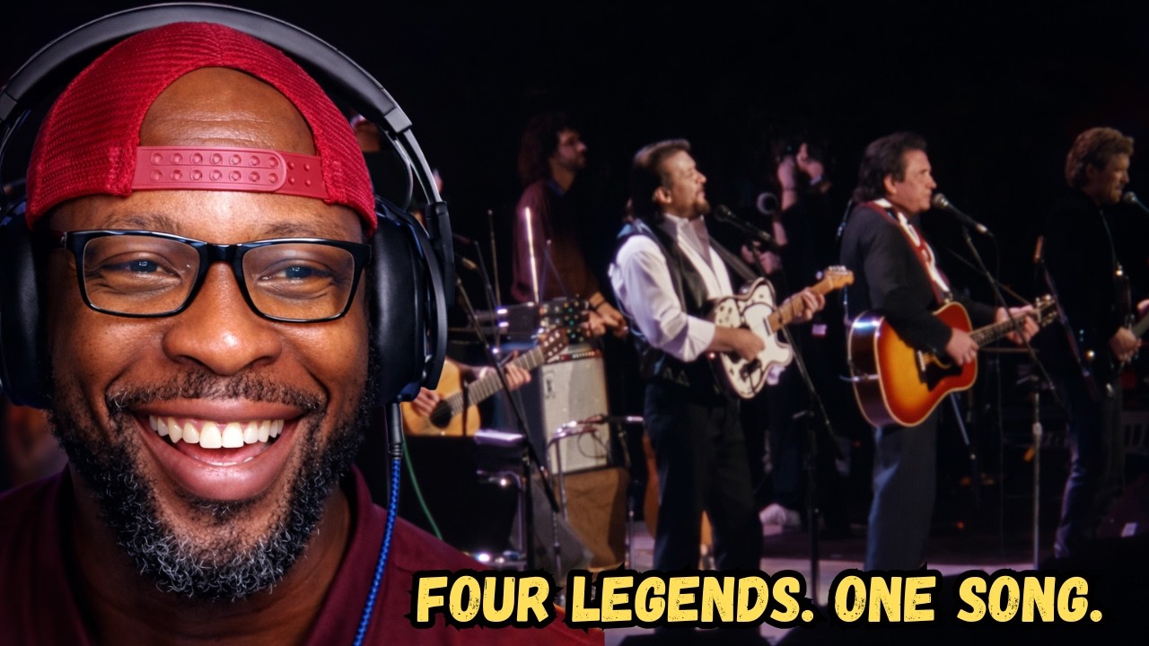 THE HIGHWAYMEN - HIGHWAYMAN (LIVE 1990) 🤯🎶 LEGENDS SING ONE SONG! | FIRST REACTION