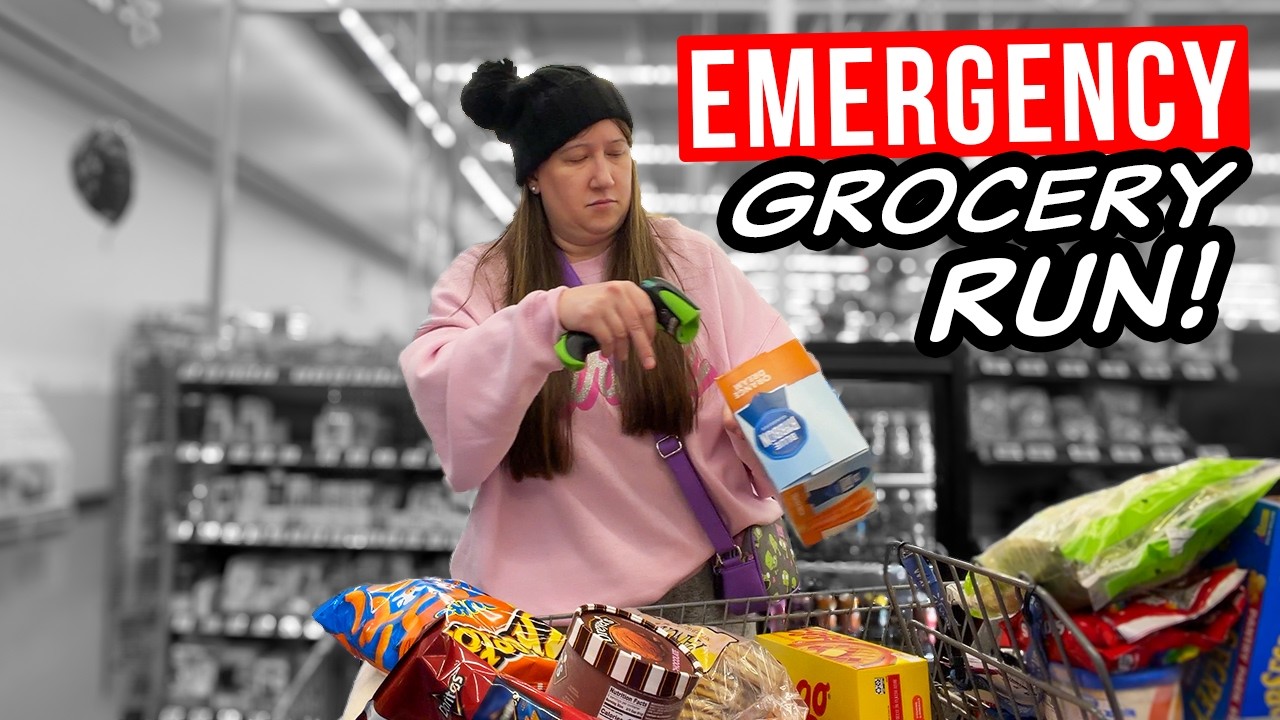 Экстренная закупка продуктов в Walmart! У нас закончилось всё, плюс одеяло по акции за 13 долларов!