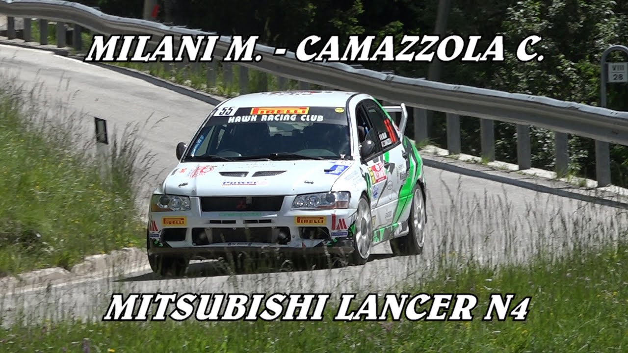 RALLY SAN MARTINO DI CASTROZZA 2023 | MILANI M. - CAMAZZOLA C. | MITSUBISHI LANCER N4 | VIDEOCLIP