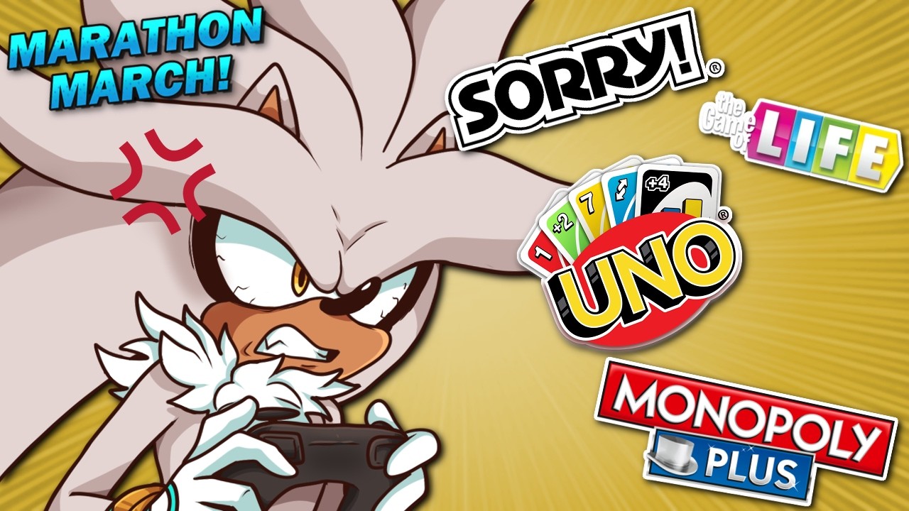 BOARD GAME CHAOS?!?! - Silver & Friends Play Various Board Games!