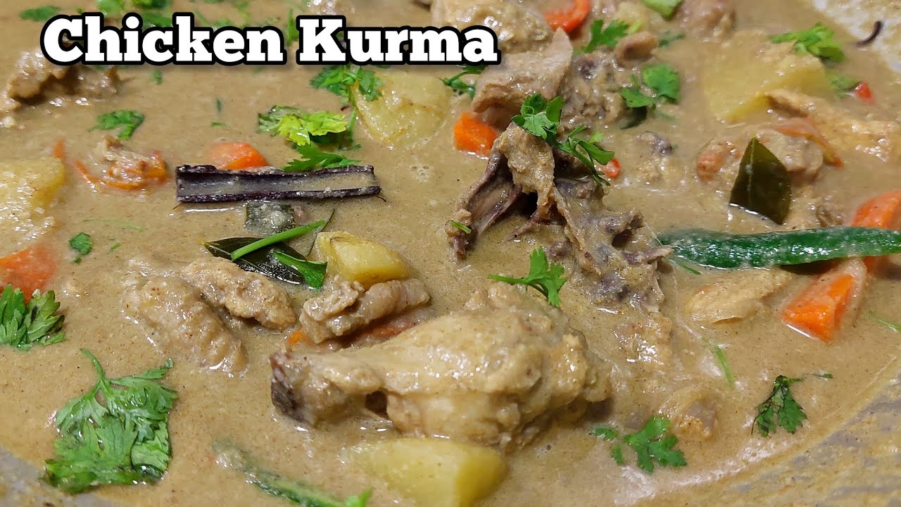 DEEPAVALI SPECIAL.. Chicken Kurma| Ayam Masak Kurma👌