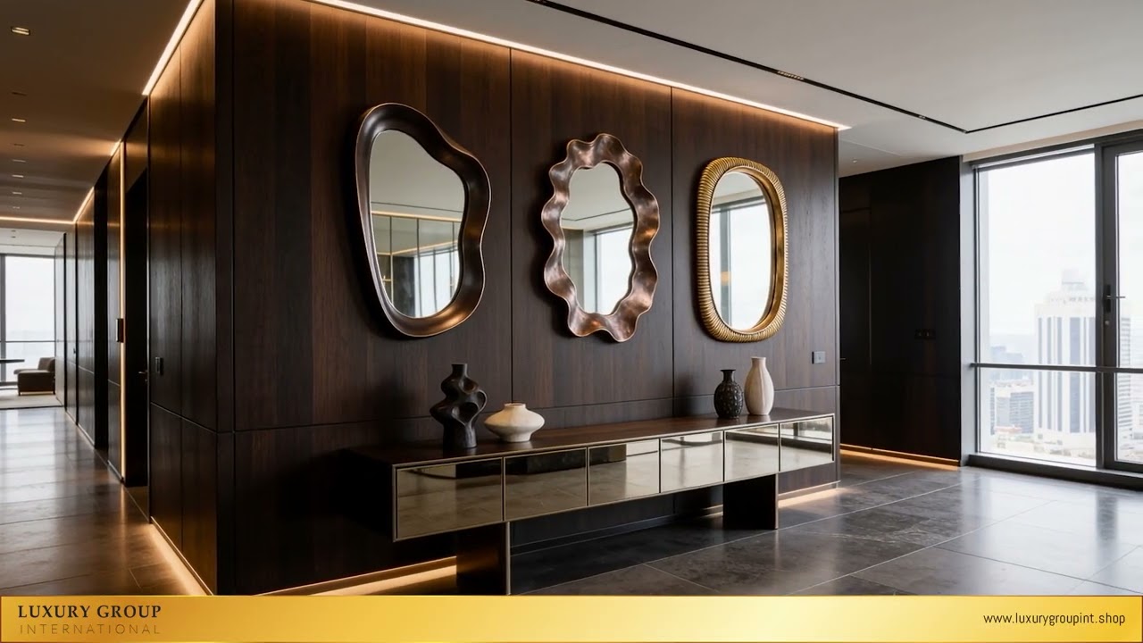 Luxury Wall Mirrors & Modern Wall Mirror Designs for Elite Homes | Luxury Group International
