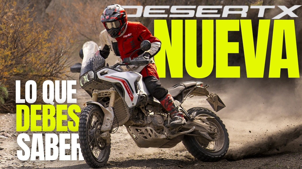 🇨🇴 DUCATI DESERTX SE REINVENTA ¿No tiene límites? ¿Adiós motor DESMO? 🇨🇴 #ducati #enduro