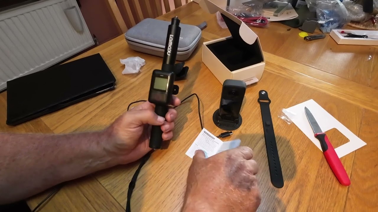 Insta 360 GPS Action Remote. Unboxing, setting up and first test, warts and all