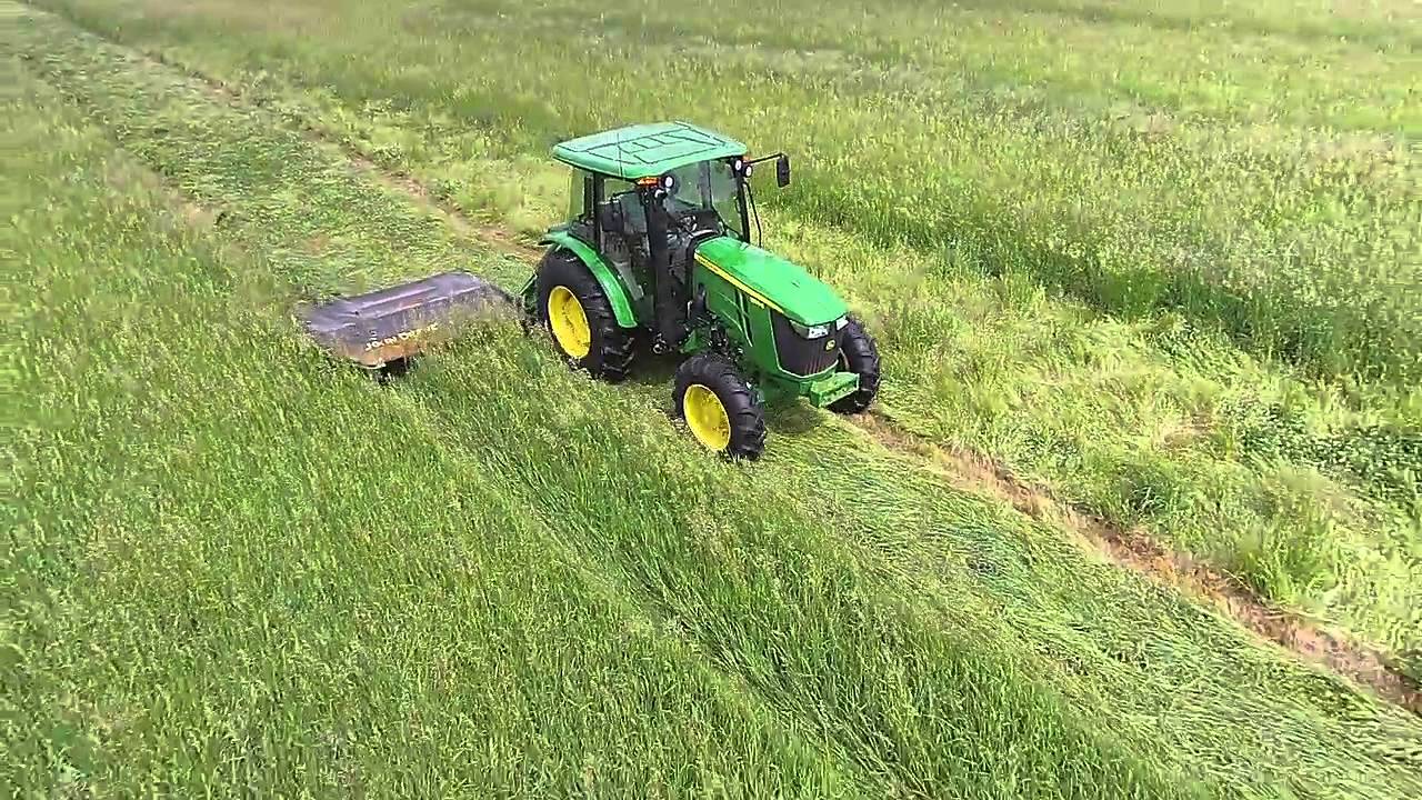Taking the pain out of hay making | John Deere R Series Disc Mowers