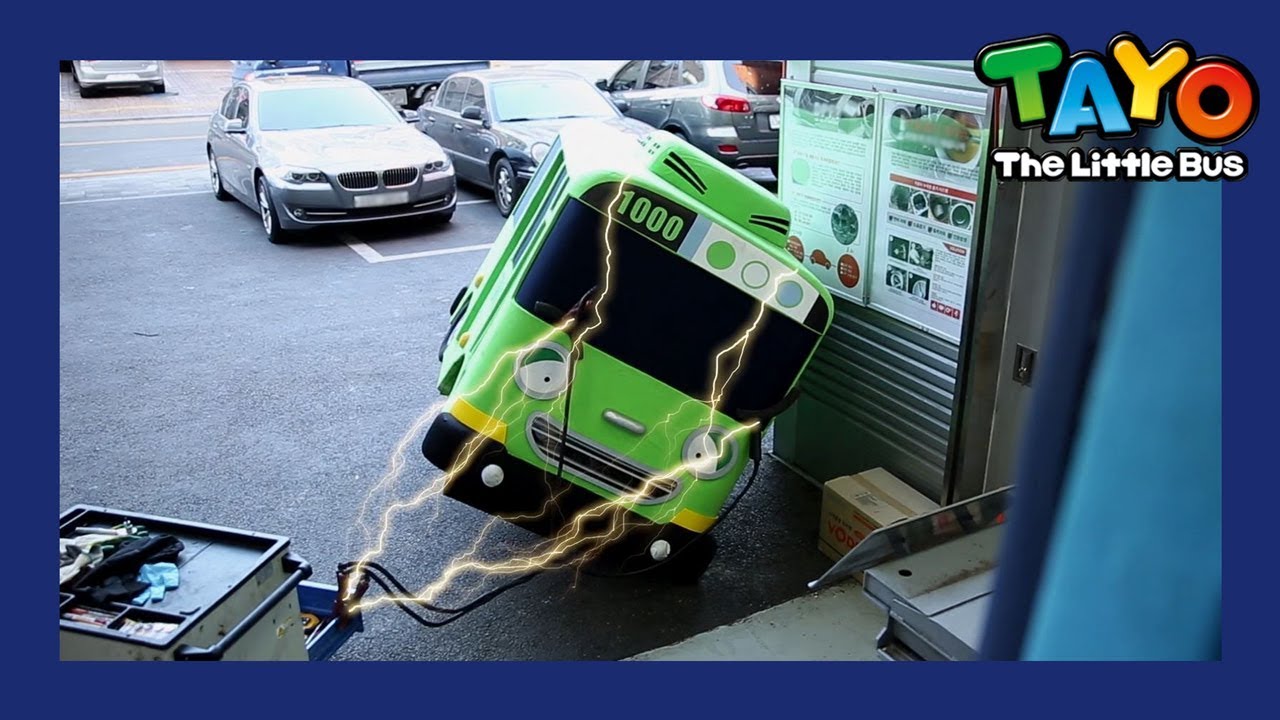 Tayo en la vida Real l Tayo odia el taller de reparaci&oacute;n de autom&oacute;viles l Tayo Espa&ntilde;ol