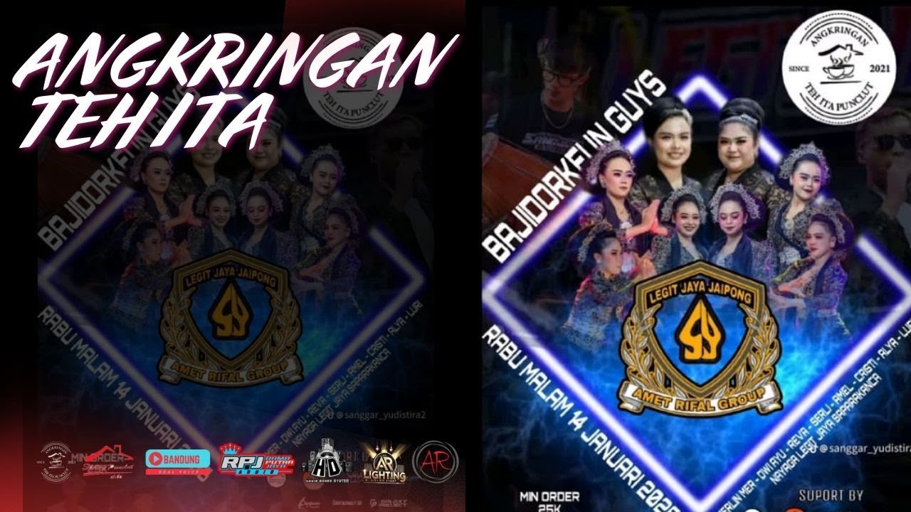 🔴 [LIVE] ANGKRINGAN TEH ITA BAJIDOR LEGIT JAYA, MERLIN, DWI AYU, REVA, SERLI, AMEL, CRISTI, ALYA,