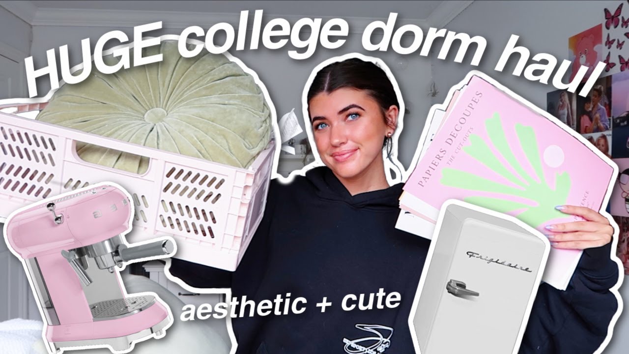 college dorm essentials!! Everything you NEED for your freshman year of college!
