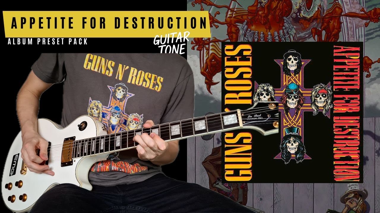 Get the Ultimate Guitar Tone  of APPETITE FOR DESTRUCTION (AmpliTube 5)