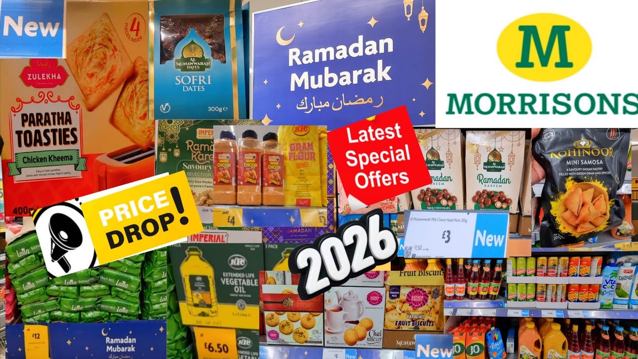 Распродажа Morrisons в Рамадан 2026 | Экскурсия по магазинам Великобритании | Специальные предлож...
