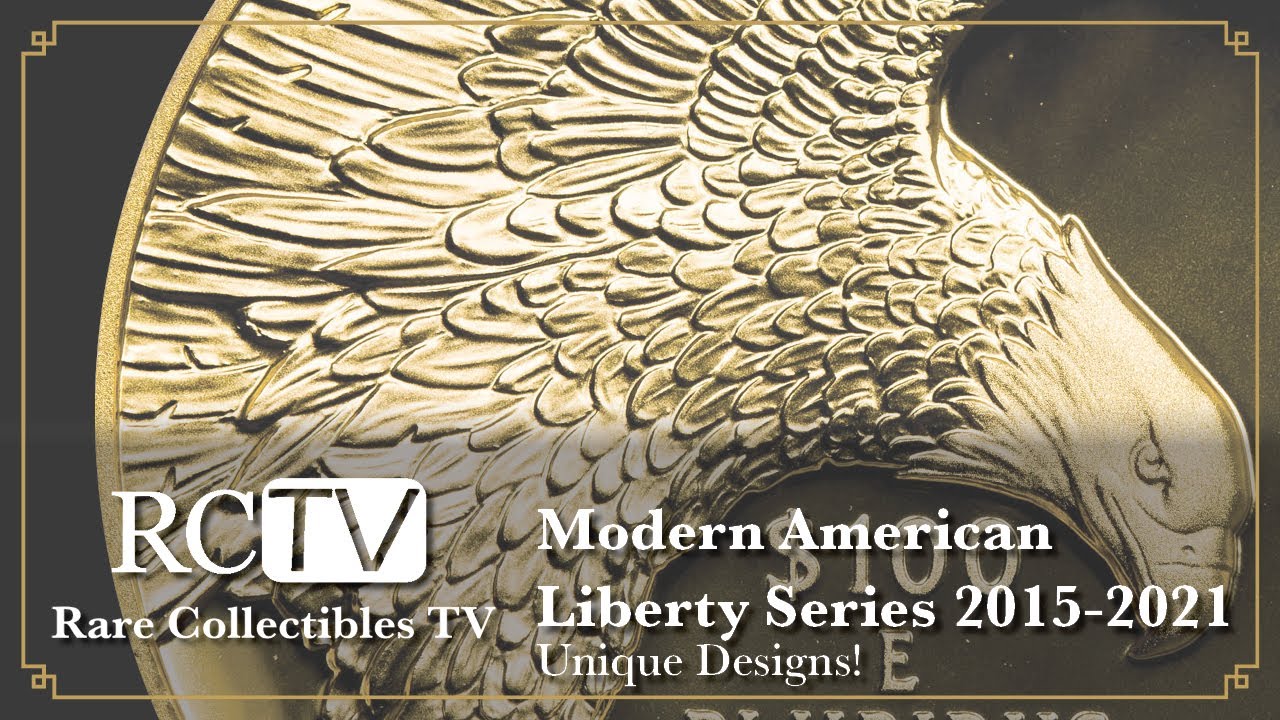 Modern American Liberty Series 2015-2021: Unique Designs!