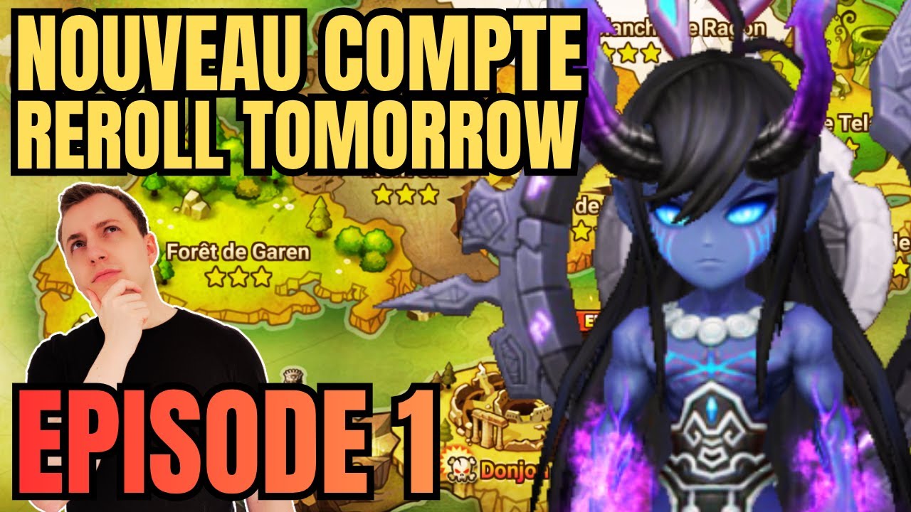 NOUVEAU COMPTE REROLL TOMORROW - &Eacute;PISODE 1 | Summoners war