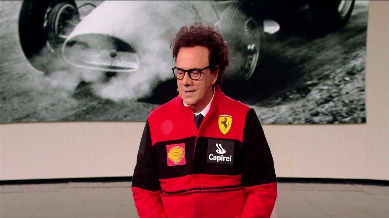 Crozza Binotto e la voce poi smentita, sulle sue dimissioni da Ferrari