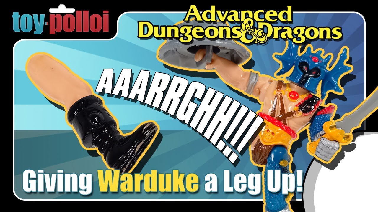 Ремонт ног на винтажном Вардуке &mdash; Advanced Dungeons and Dragons &mdash; Toy Polloi