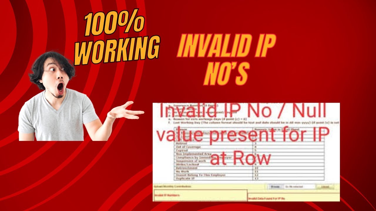 Invalid ip number in esic || problem Solved #viral #esic,Hr functions,Human resources functions,