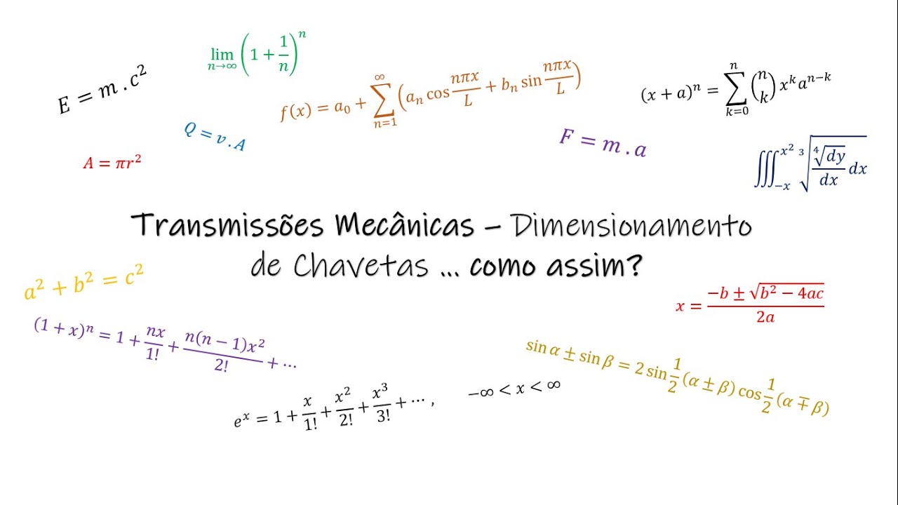 Dimensionamento de Chavetas ... como assim? | Transmissões Mecânicas