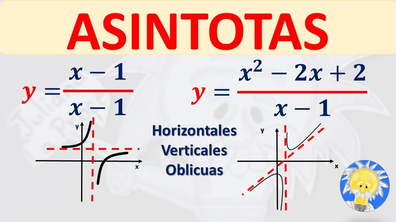 📌 Cómo determinar las ASINTOTAS DE UNA FUNCIÓN | Asintotas Verticales, Horizontales y Oblicuas