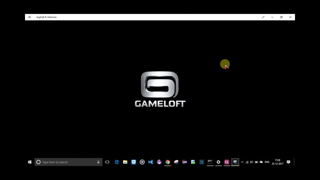 Asphalt 8 game not working in windows 10
