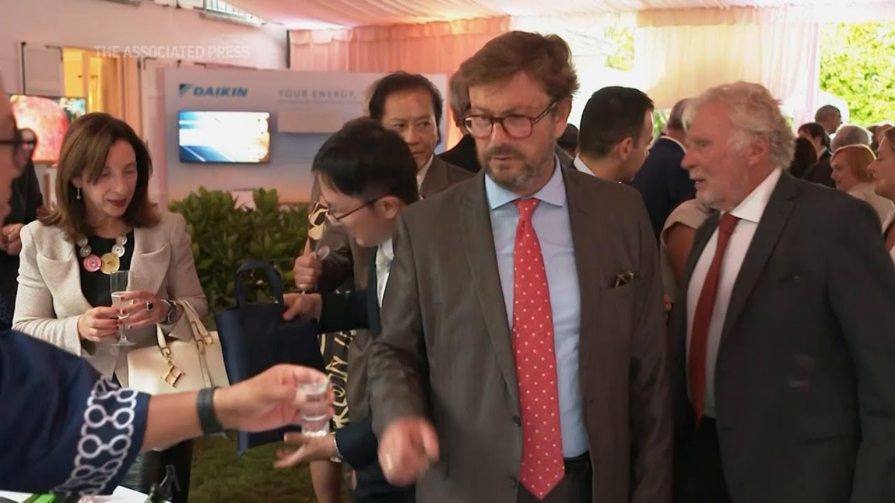 Japan ambassador promotes Fukushima food safety at party for EU officials in Brussels