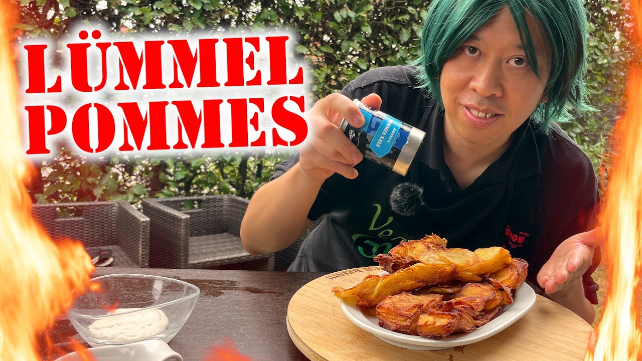 XXL Lümmel-Pommes / RIESENFRITTEN | Die Grillshow Special #pommes #friednight #giantfries