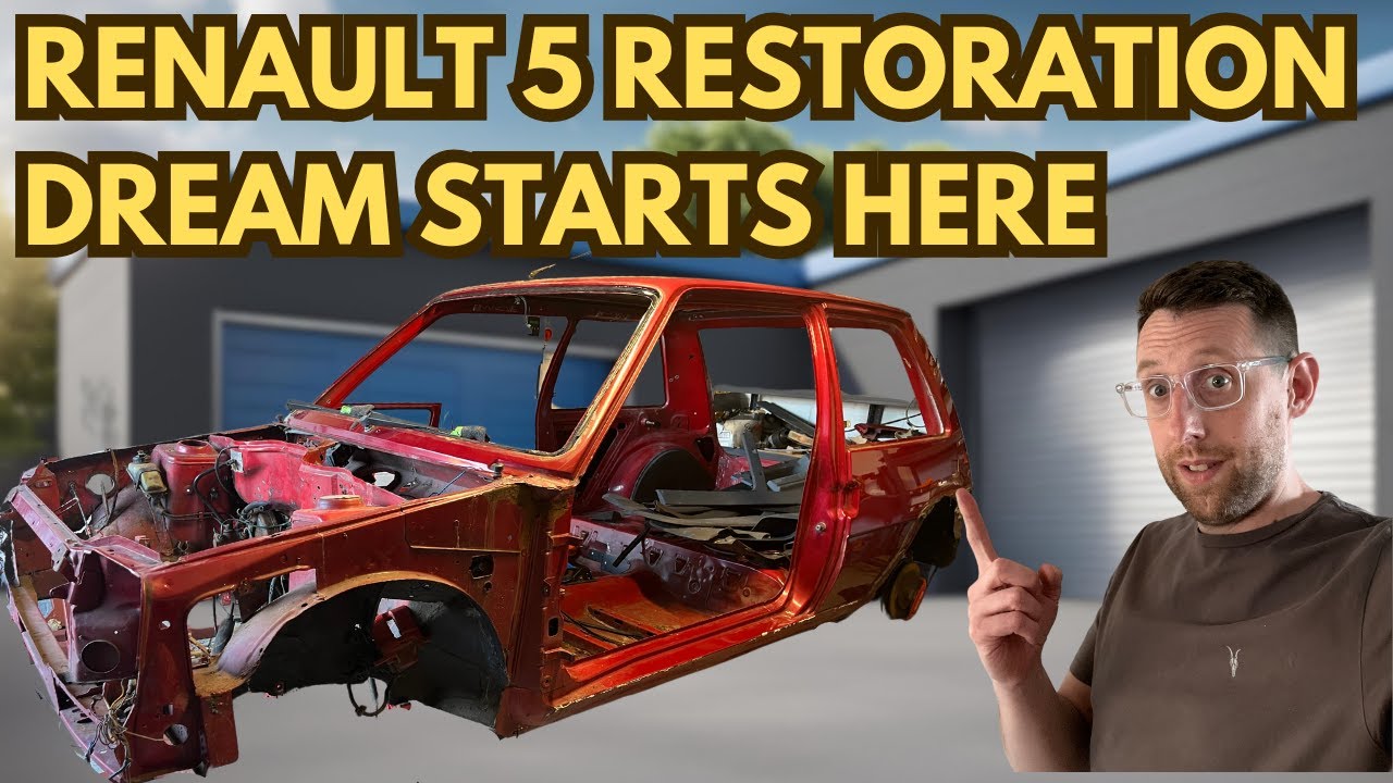 Restoring The Iconic Original Renault 5 GT Turbo - Body Work Starting #renault5 #renault5turbo