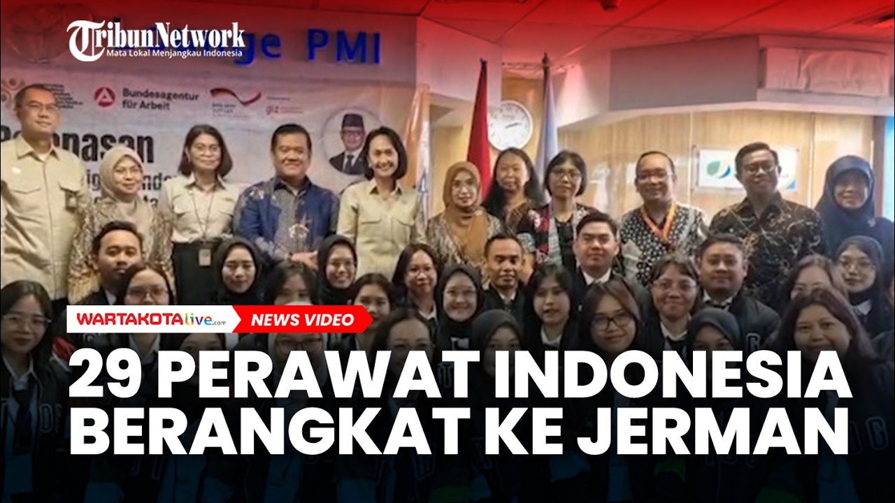 29 Perawat Indonesia Berangkat ke Jerman Lewat Skema G to G, Terbanyak untuk Rumah Sakit Wolfsburg