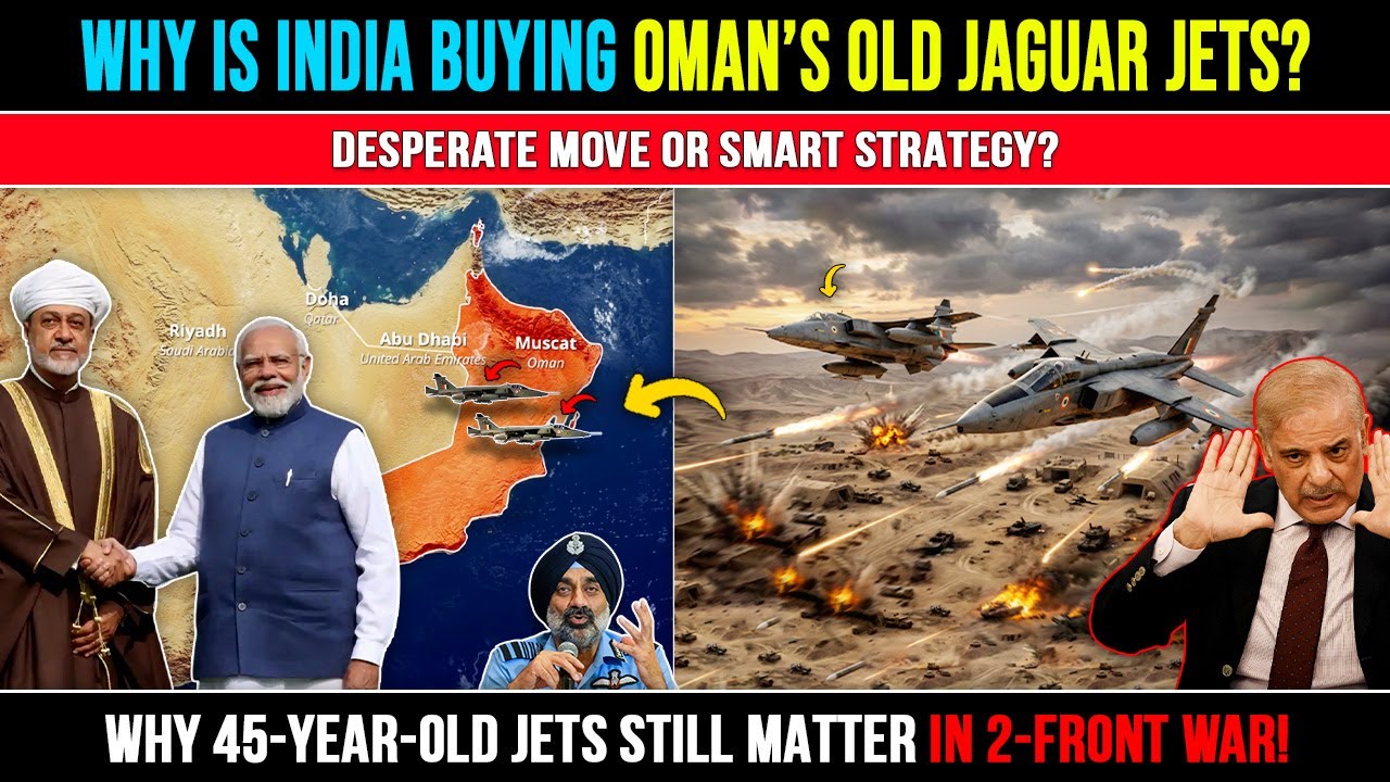 The Truth About India's Old Jaguar Fighter Jet Deal | Indian Air Force | Indian Defence Update