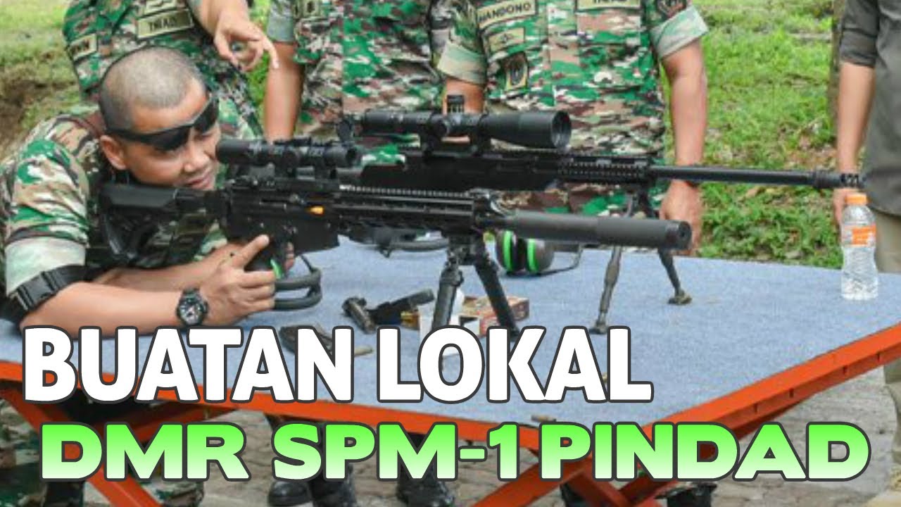 Mantap, Buatan PINDAD Senjata BARU DMR SPM 1