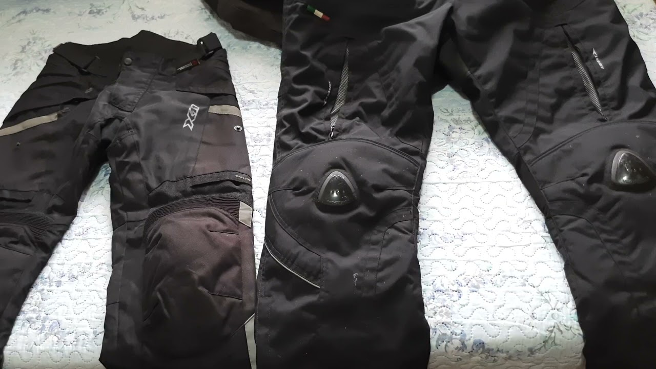 NC750X - Calças para viagem. (Não são adequadas para motos esportivas)