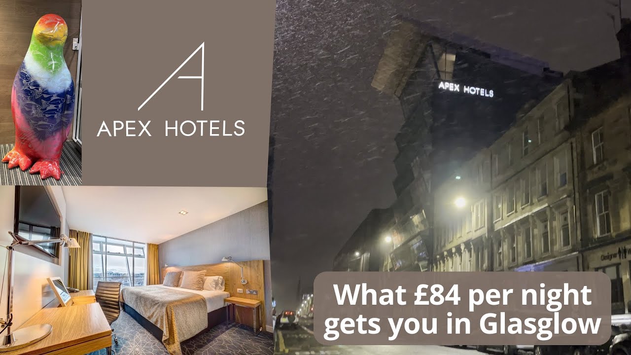 Apex Glasgow Hotel Review | Modern central Glasgow hotel with a view