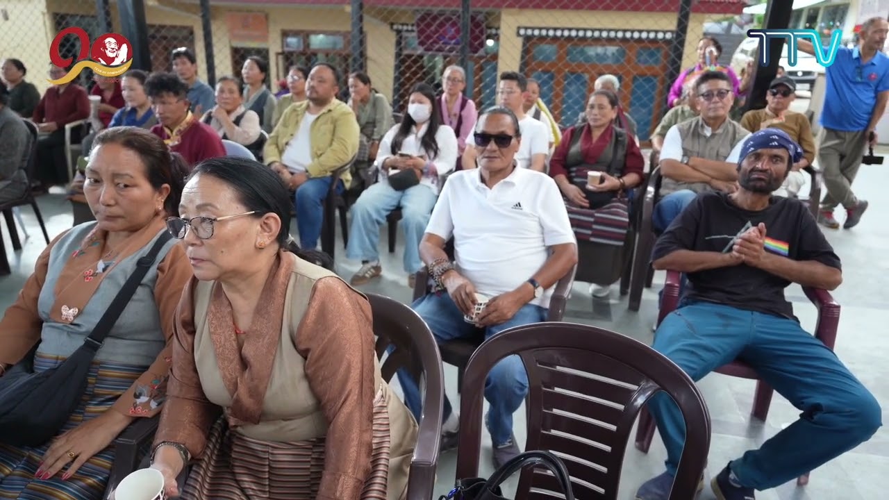 དཔལ་ལྡན་སྲིད་སྐྱོང་མཆོག་གིས་སྦིར་བོད་ཚོགས་དང་། སྡེ་དགེ ཅོན་ཏ་ར་ནང་ཆེན་ལ་མཚམས་གཟིགས་དང་། གསུང་བཤད།