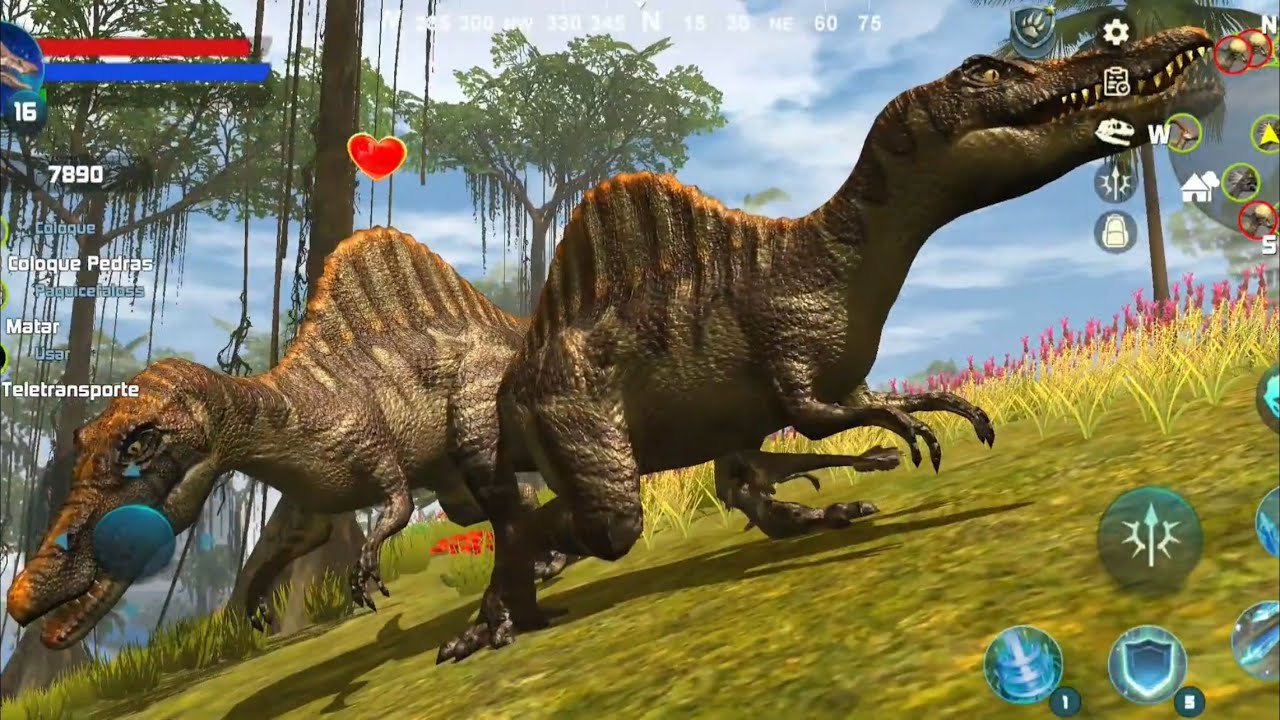 Best Dino Gamer - Spinosaurus Simulator Android Gameplay #jurassic #dinosaur