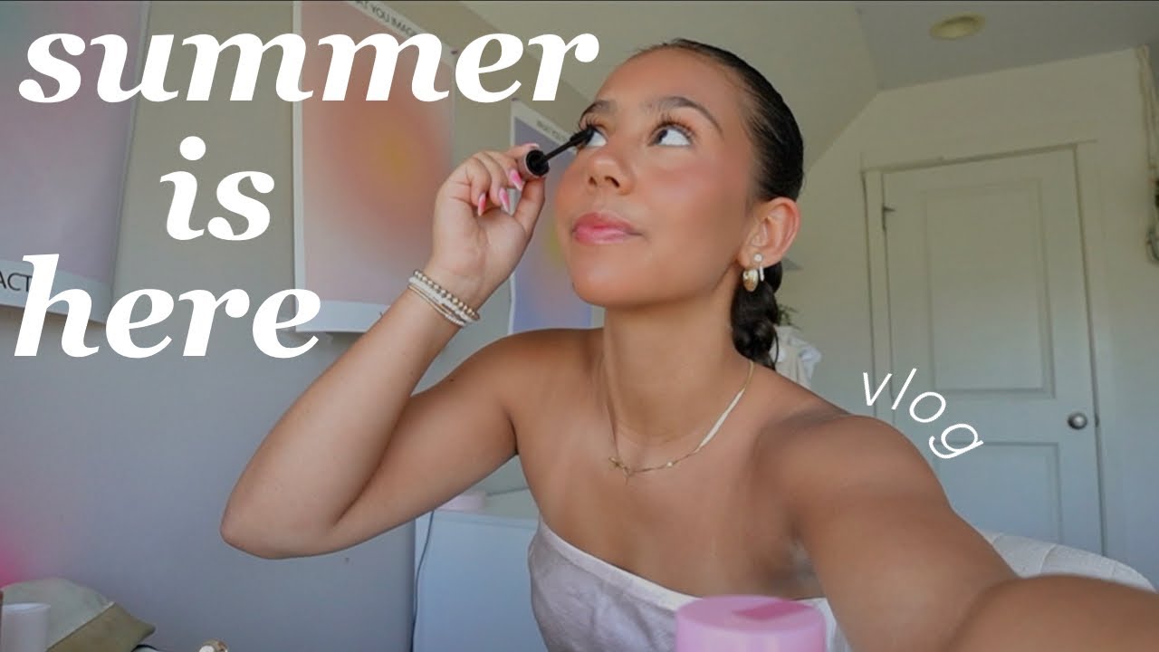 SUMMER VLOG!! *pilates, lake, shopping, ice cream*