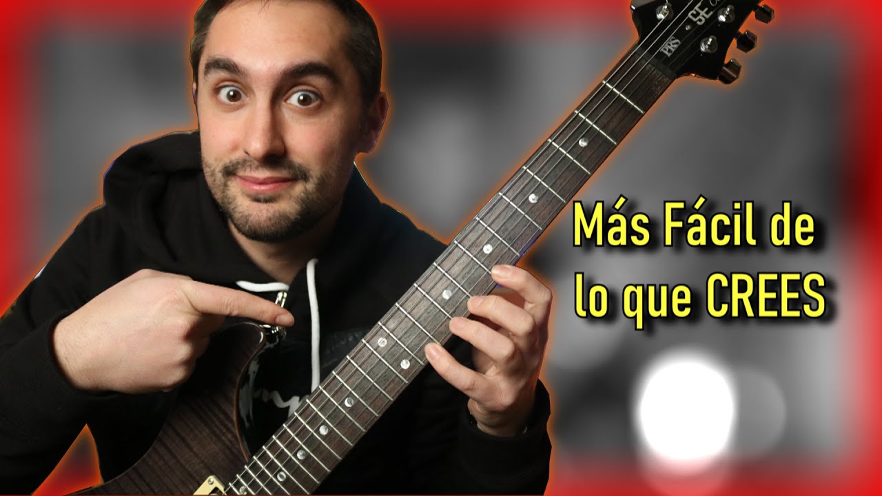 ✔️ La ESCALA DE GUITARRA que te PERMITIRÁ TOCAR TODO 🎸 (Apréndela FÁCIL)