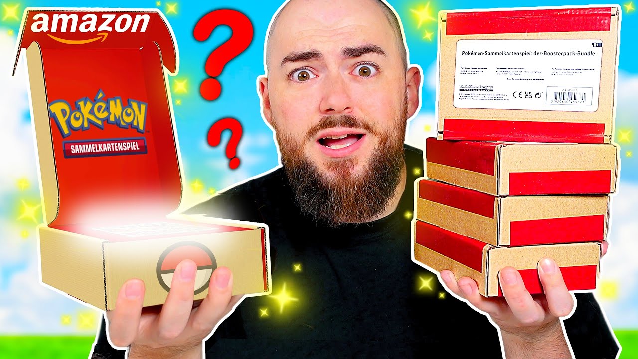 Ich öffne 5 OFFIZIELLE Pokémon Mystery Boxen!