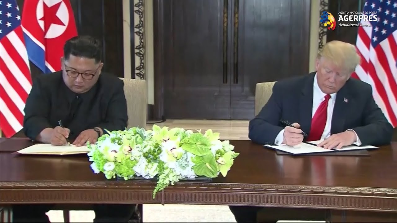 Summit istoric între preşedintele SUA şi liderul nord-coreean