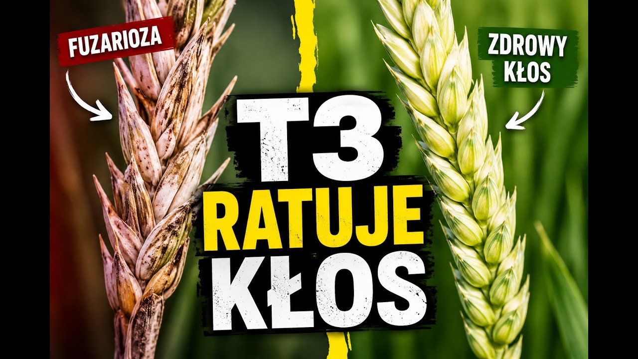 Dlaczego T3 jest kluczowe? Ochrona kłosa przed fuzariozą