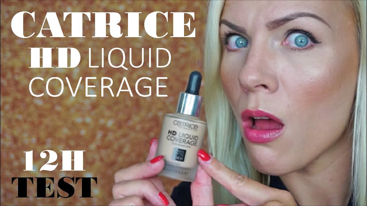 Nejlepší make-up pro mastnou pleť?!? CATRICE HD LIQUID COVERAGE 12H TEST