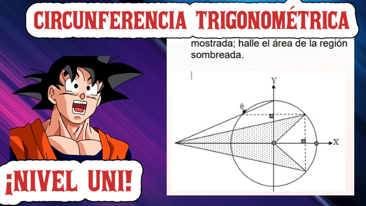 2 PROBLEMAS DE CIRCUNFERENCIA TRIGONOMÉTRICA (CT)| CEPRE UNI