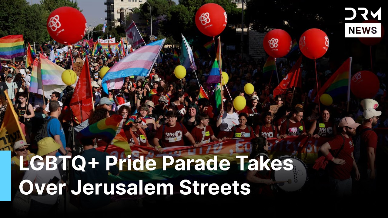 WATCH: Thousands Join Jerusalem Gay Pride Parade in One of the World's Holiest Cities | AC1G