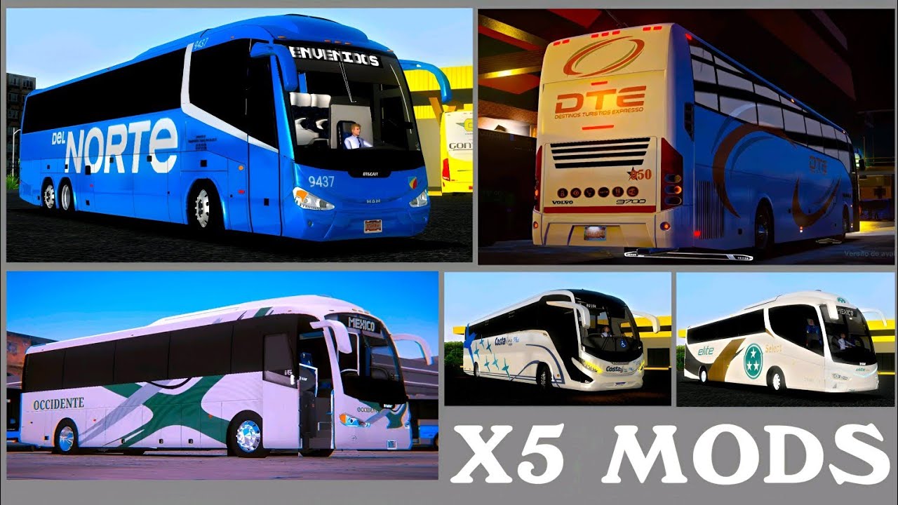 🥵💥INCREÍBLE LIBERACIÓNES DE 5 MODS BELLOS😍💯 Mods Para Proton Bus Simulator‼️