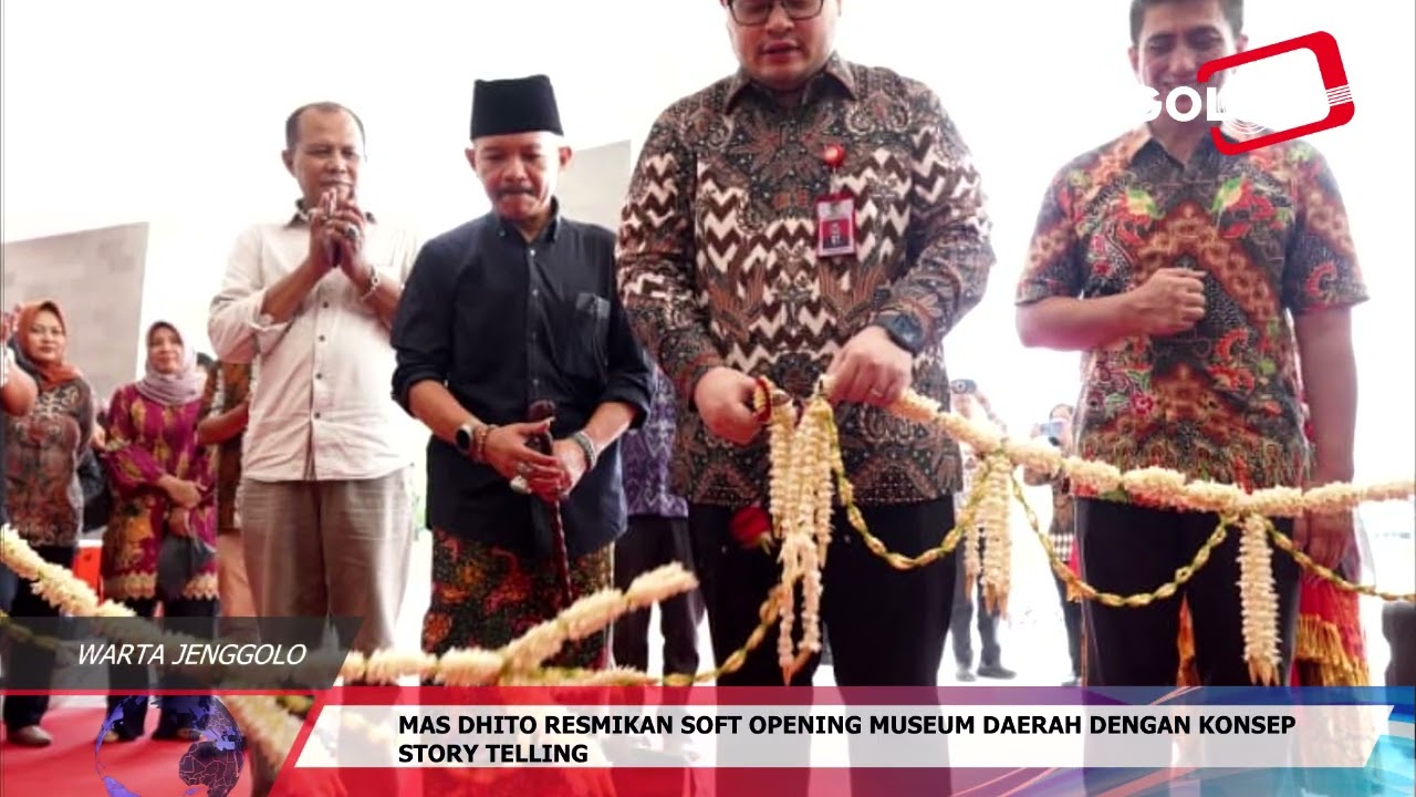 MAS DHITO RESMIKAN SOFT OPENING MUSEUM DAERAH DENGAN KONSEP STORY TELLING