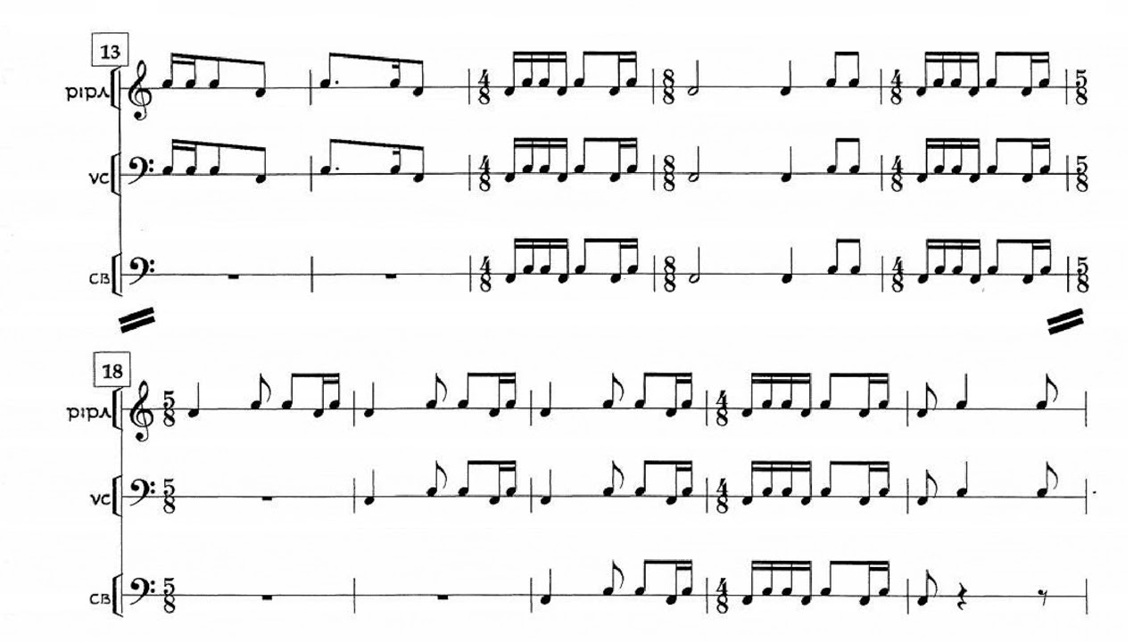 [Lou Harrison] Pipa Concerto (Score-Video)